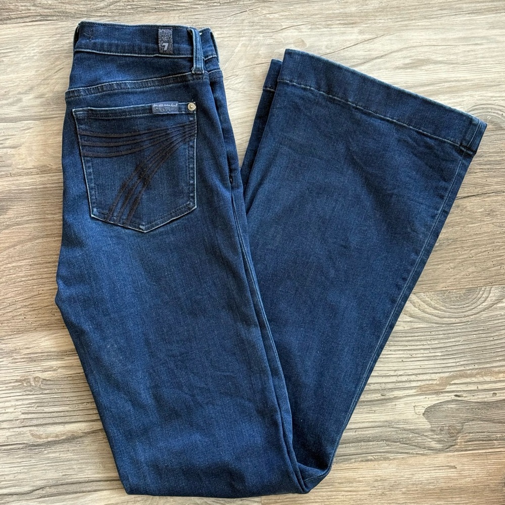7 For All Mankind Women's Blue Jeans 26